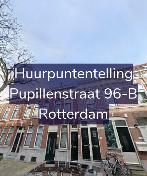 Foto gevel Huurpuntentelling voor Pupillenstraat 96-B, Rotterdam