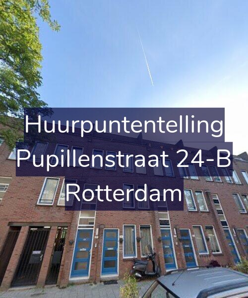 Foto gevel Huurpuntentelling voor Pupillenstraat 24-B, Rotterdam