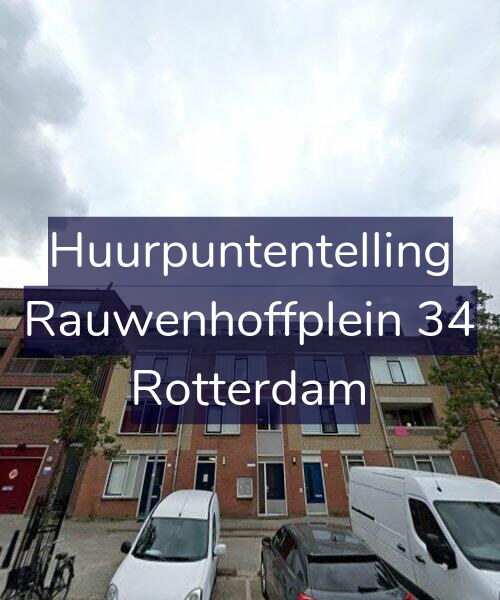Foto gevel Huurpuntentelling voor Rauwenhoffplein 34, Rotterdam