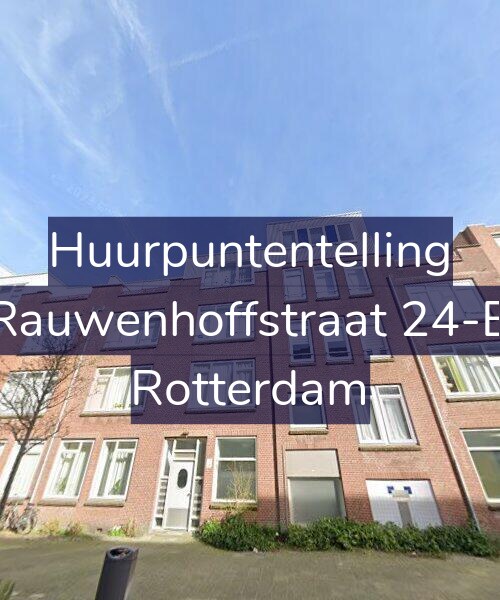 Foto gevel Huurpuntentelling voor Rauwenhoffstraat 24-B, Rotterdam