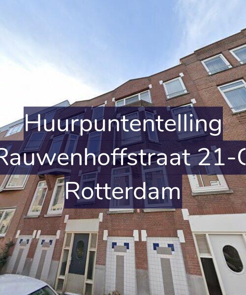 Foto gevel Huurpuntentelling voor Rauwenhoffstraat 21-C, Rotterdam