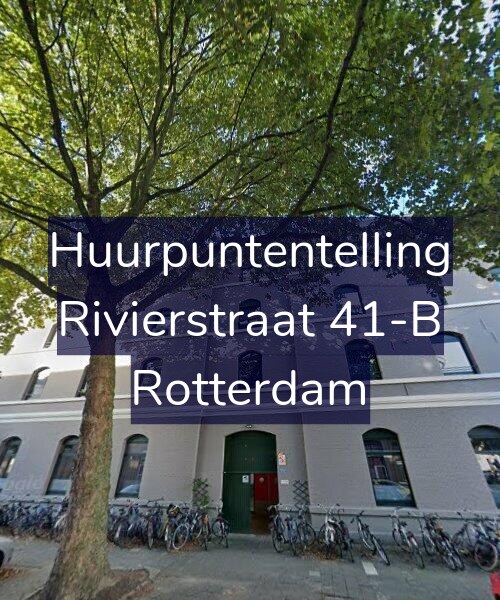 Foto gevel Huurpuntentelling voor Rivierstraat 41-B, Rotterdam