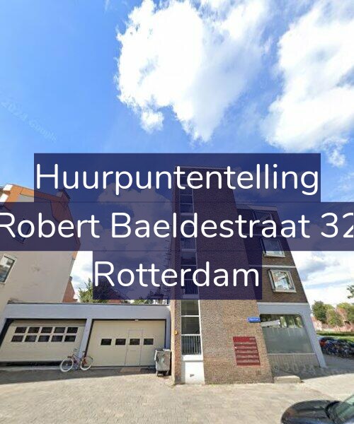 Foto gevel Huurpuntentelling voor Robert Baeldestraat 32, Rotterdam