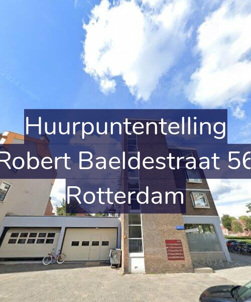 Foto gevel Huurpuntentelling voor Robert Baeldestraat 56, Rotterdam