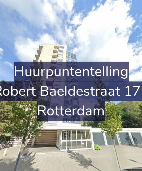 Foto gevel Huurpuntentelling voor Robert Baeldestraat 173, Rotterdam