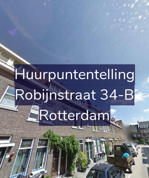 Foto gevel Huurpuntentelling voor Robijnstraat 34-B, Rotterdam
