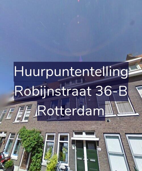 Foto gevel Huurpuntentelling voor Robijnstraat 36-B, Rotterdam
