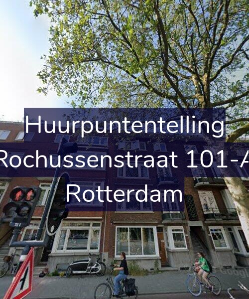 Foto gevel Huurpuntentelling voor Rochussenstraat 101-A, Rotterdam