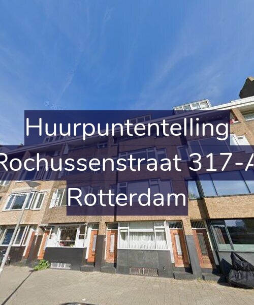 Foto gevel Huurpuntentelling voor Rochussenstraat 317-A, Rotterdam