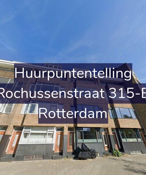 Foto gevel Huurpuntentelling voor Rochussenstraat 315-B, Rotterdam