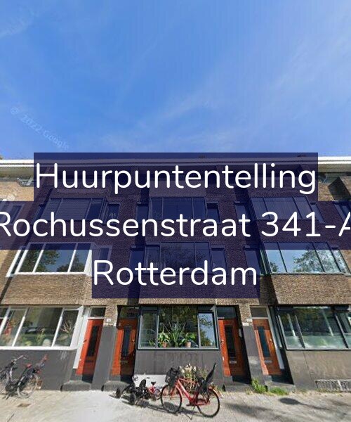 Foto gevel Huurpuntentelling voor Rochussenstraat 341-A, Rotterdam