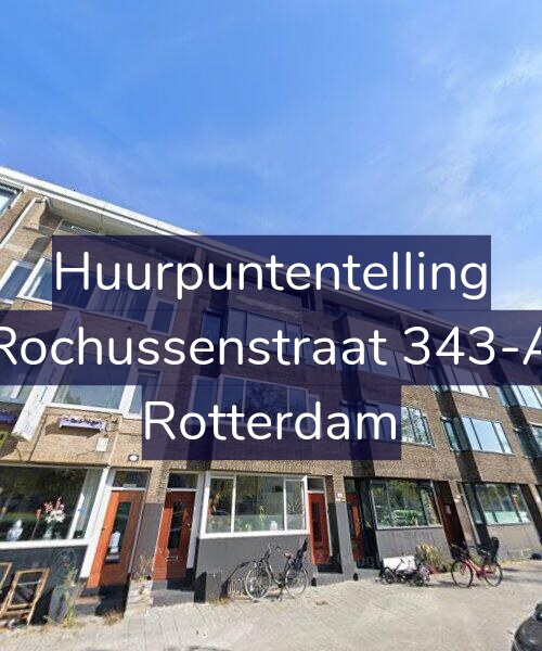 Foto gevel Huurpuntentelling voor Rochussenstraat 343-A, Rotterdam