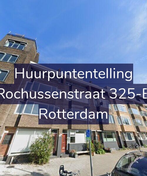 Foto gevel Huurpuntentelling voor Rochussenstraat 325-B, Rotterdam