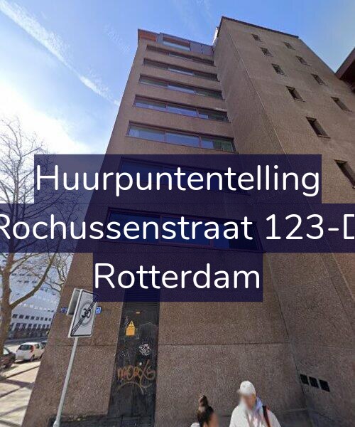 Foto gevel Huurpuntentelling voor Rochussenstraat 123-D, Rotterdam