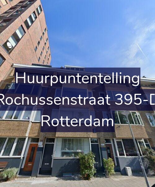 Foto gevel Huurpuntentelling voor Rochussenstraat 395-D, Rotterdam