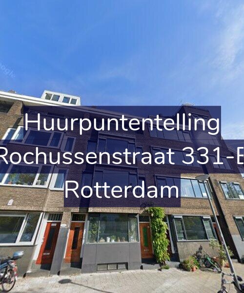 Foto gevel Huurpuntentelling voor Rochussenstraat 331-B, Rotterdam