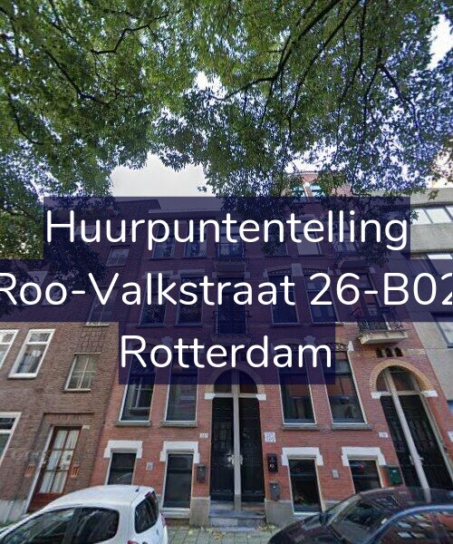 Foto gevel Huurpuntentelling voor Roo-Valkstraat 26-B02, Rotterdam