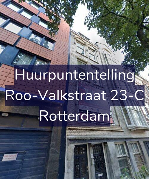 Foto gevel Huurpuntentelling voor Roo-Valkstraat 23-C, Rotterdam