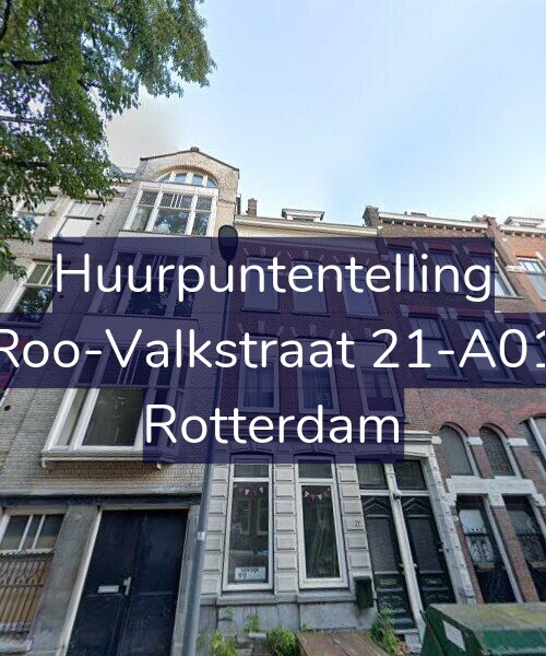 Foto gevel Huurpuntentelling voor Roo-Valkstraat 21-A01, Rotterdam