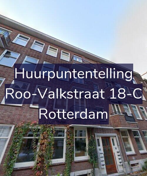 Foto gevel Huurpuntentelling voor Roo-Valkstraat 18-C, Rotterdam