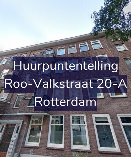 Foto gevel Huurpuntentelling voor Roo-Valkstraat 20-A, Rotterdam