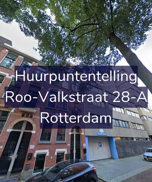 Foto gevel Huurpuntentelling voor Roo-Valkstraat 28-A, Rotterdam