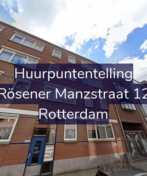 Foto gevel Huurpuntentelling voor Rösener Manzstraat 12, Rotterdam