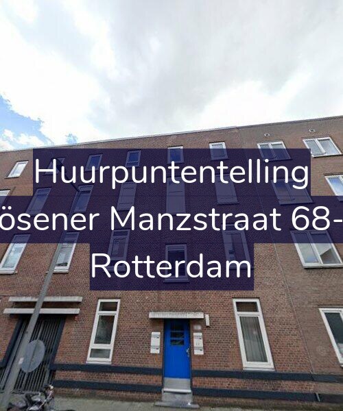 Foto gevel Huurpuntentelling voor Rösener Manzstraat 68-B, Rotterdam