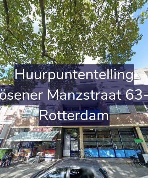 Foto gevel Huurpuntentelling voor Rösener Manzstraat 63-C, Rotterdam