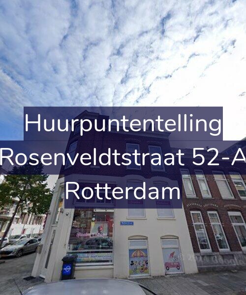 Foto gevel Huurpuntentelling voor Rosenveldtstraat 52-A, Rotterdam