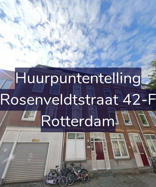 Foto gevel Huurpuntentelling voor Rosenveldtstraat 42-F, Rotterdam