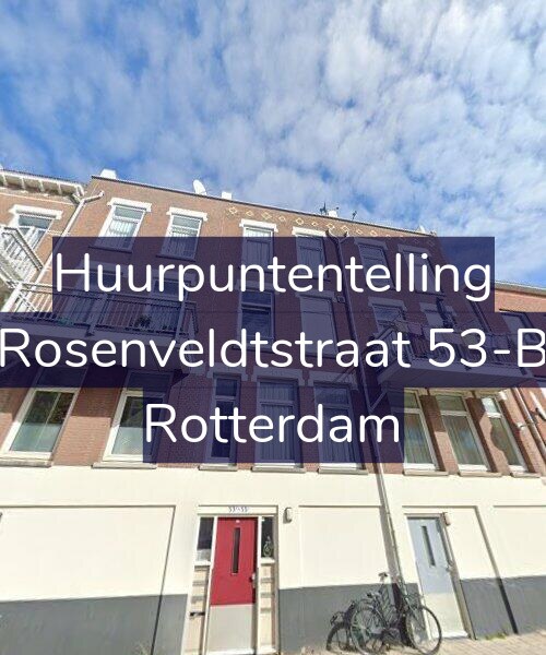 Foto gevel Huurpuntentelling voor Rosenveldtstraat 53-B, Rotterdam