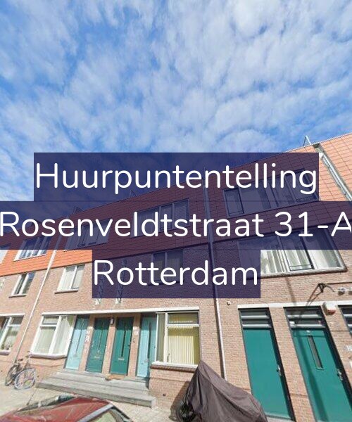 Foto gevel Huurpuntentelling voor Rosenveldtstraat 31-A, Rotterdam