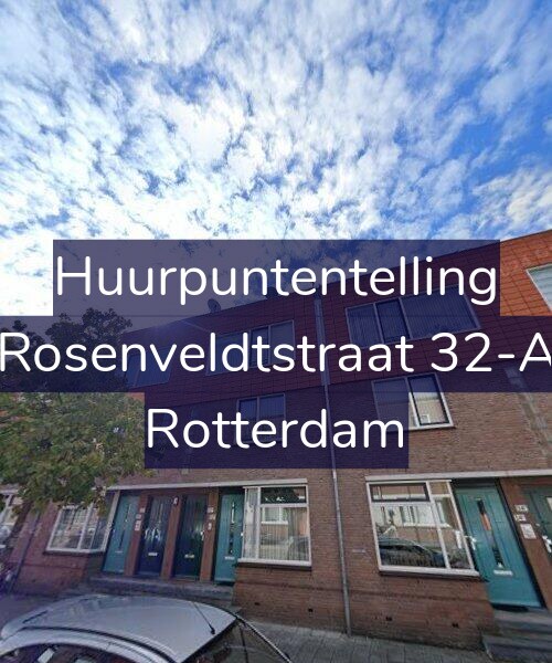 Foto gevel Huurpuntentelling voor Rosenveldtstraat 32-A, Rotterdam