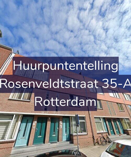 Foto gevel Huurpuntentelling voor Rosenveldtstraat 35-A, Rotterdam