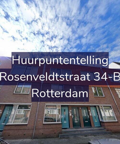 Foto gevel Huurpuntentelling voor Rosenveldtstraat 34-B, Rotterdam