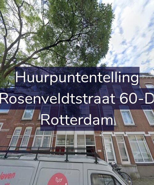 Foto gevel Huurpuntentelling voor Rosenveldtstraat 60-D, Rotterdam