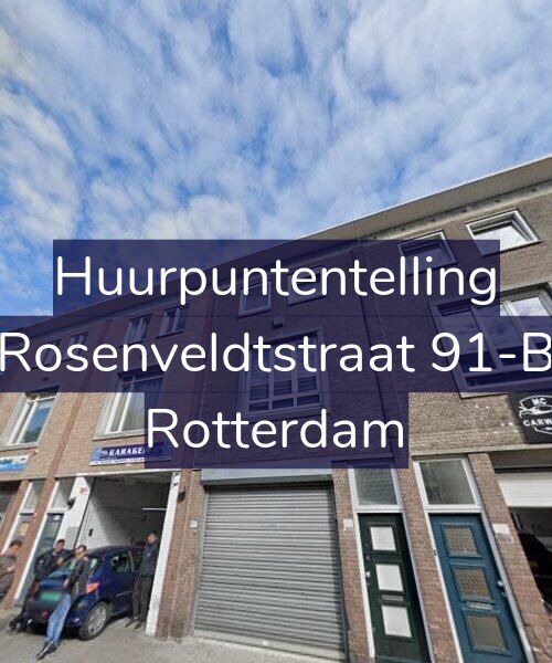 Foto gevel Huurpuntentelling voor Rosenveldtstraat 91-B, Rotterdam