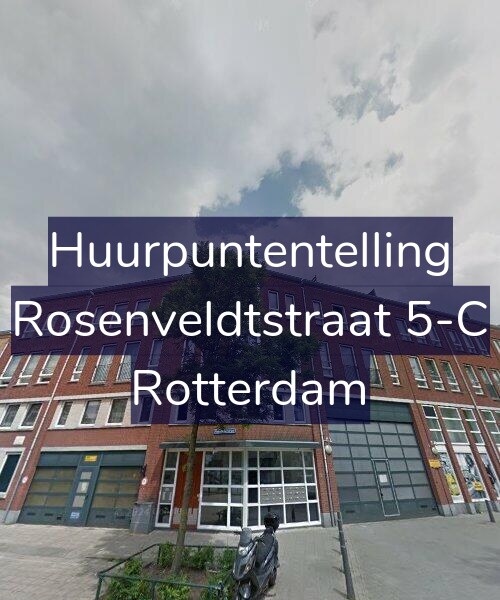 Foto gevel Huurpuntentelling voor Rosenveldtstraat 5-C, Rotterdam