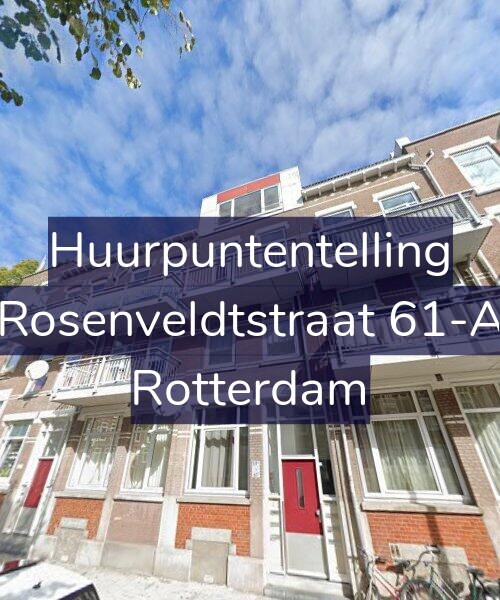 Foto gevel Huurpuntentelling voor Rosenveldtstraat 61-A, Rotterdam