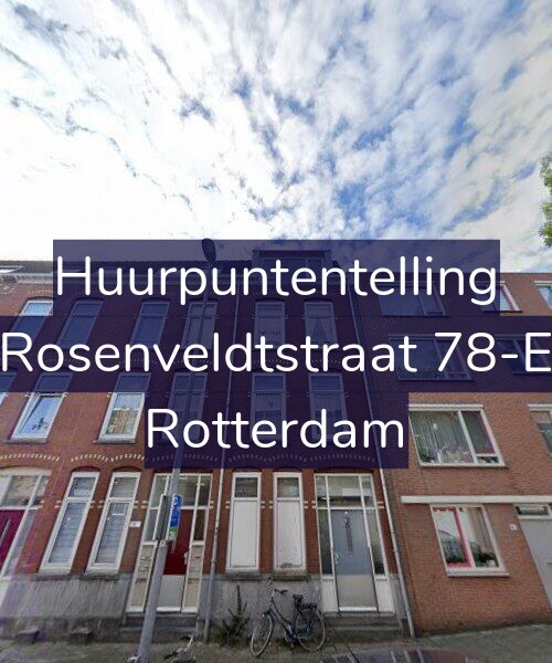 Foto gevel Huurpuntentelling voor Rosenveldtstraat 78-E, Rotterdam