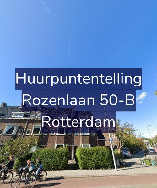 Foto gevel Huurpuntentelling voor Rozenlaan 50-B, Rotterdam