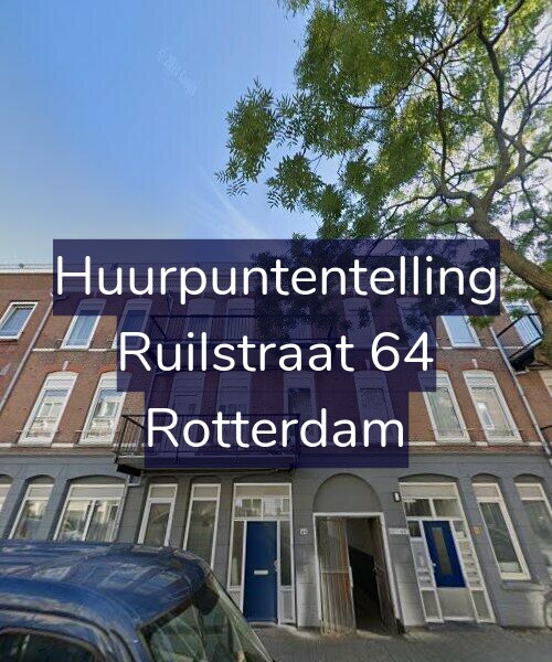 Foto gevel Huurpuntentelling voor Ruilstraat 64, Rotterdam