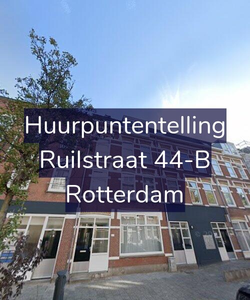 Foto gevel Huurpuntentelling voor Ruilstraat 44-B, Rotterdam