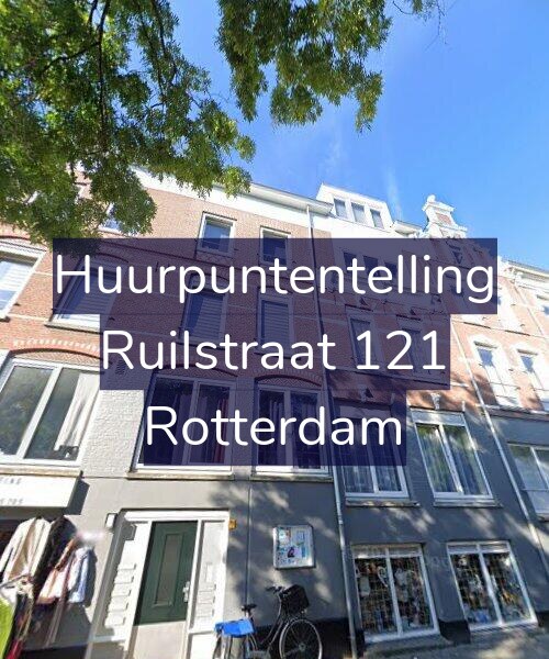 Foto gevel Huurpuntentelling voor Ruilstraat 121, Rotterdam