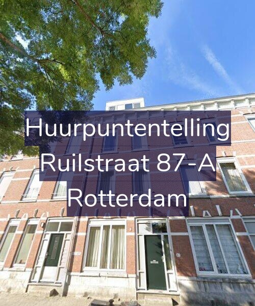 Foto gevel Huurpuntentelling voor Ruilstraat 87-A, Rotterdam
