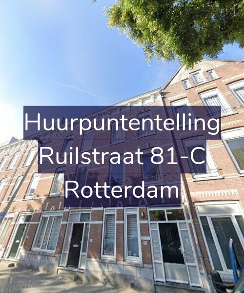 Foto gevel Huurpuntentelling voor Ruilstraat 81-C, Rotterdam