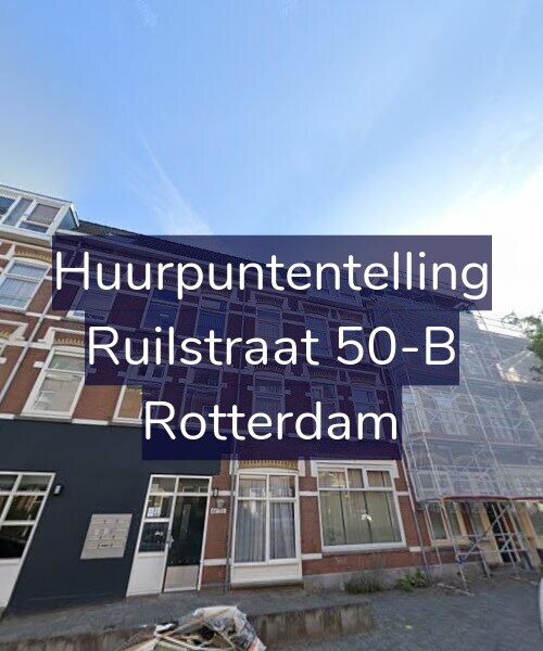 Foto gevel Huurpuntentelling voor Ruilstraat 50-B, Rotterdam