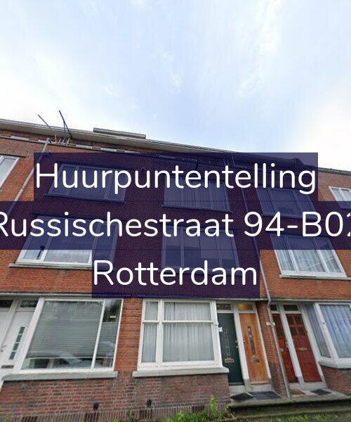 Foto gevel Huurpuntentelling voor Russischestraat 94-B02, Rotterdam