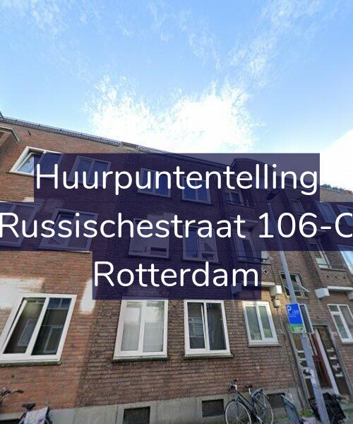 Foto gevel Huurpuntentelling voor Russischestraat 106-C, Rotterdam